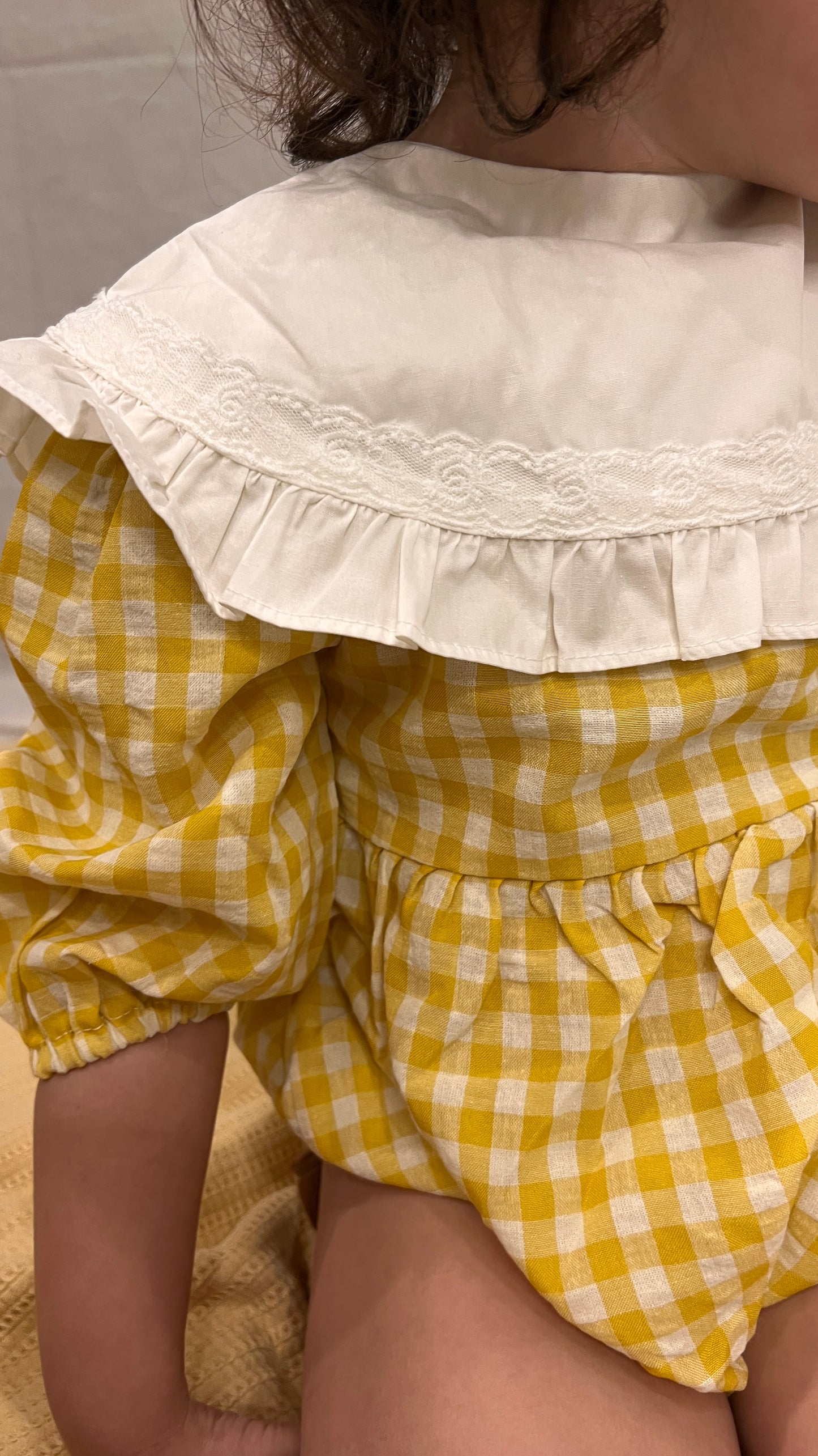 Barboteuse à manches longues Chantal